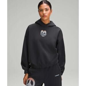 Lululemon x Madhappy Relaxed Crop Hoodie Black Size 6 Rare EUC